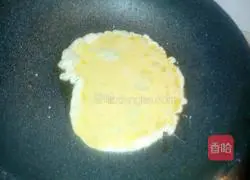 Illustration of how to make pastoral egg fried rice 5