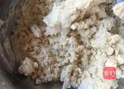 Illustration of how to make red bean paste cake 2