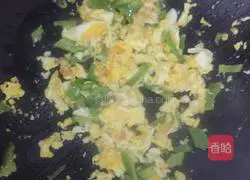 Illustration of egg and chili fried noodles (homemade knife-cut noodles^) 15