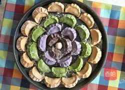 Illustration of how to make colorful dumplings 7