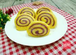 Illustration of how to make double potato steamed bun rolls 14