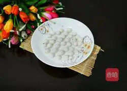 Illustration of how to make homemade glutinous rice balls 5