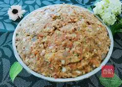 Illustration of how to make fresh dumpling stuffing 10