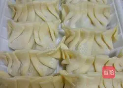 Illustration of making dumplings stuffed with shepherd's purse 4