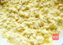 Illustration of how to make meat-filled tofu cake 4