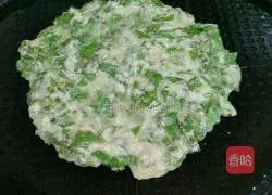 Illustration of making bean dregs and vegetable cakes 7