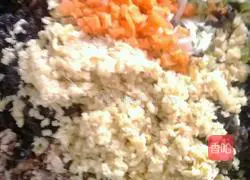 Illustration of how to make vegetable buns 3