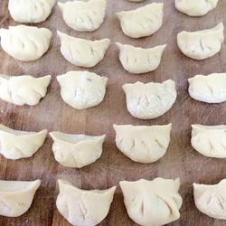 Fresh Corn Gravy Dumplings