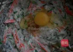 Illustration of how to make carrot pancakes 3