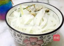 Illustration of how to make fish cakes and white radish 8