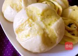 Illustration of how to make two-color steamed buns 7