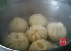 Illustration of how to make beef and radish buns 10