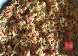 Illustration of how to make vegetable juice dumplings 6