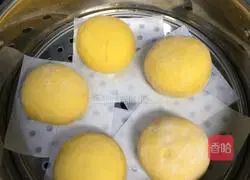 Illustration of how to make pumpkin steamed buns 9