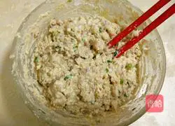 Illustration of making tofu cake 3