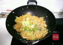 Three shredded fried rice recipes 12