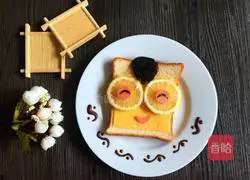 Cute Illustration of how to make baby sandwich 5