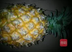 Illustration of how to make pear fried rice 1