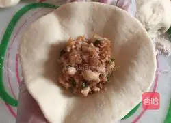 Illustration of how to make meat buns 6