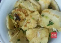 Illustration of how to make fried steamed buns 7