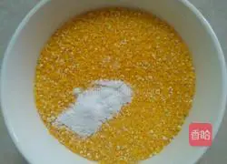 Illustration of how to make dumplings with polenta 2