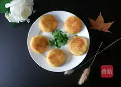 Illustration of how to make sweet potato cake with sweet potato cake 9
