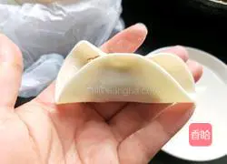 Illustration of how to make bean and pork dumplings 13