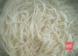 Illustration of home-style fried noodles 8