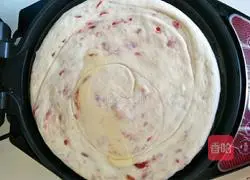 Illustration of making dough chili pancakes 12