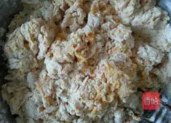 Illustration of how to make pumpkin steamed buns 5