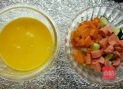 Egg Fried Rice Recipe Illustration 1