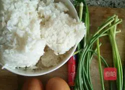 Egg Fried Rice Recipe Illustration 1