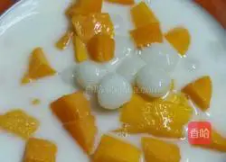 Mango glutinous rice balls recipe 3
