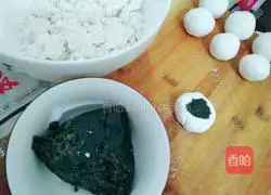 Illustration of how to make red dates and wolfberry glutinous rice balls 8