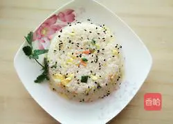 Illustration of how to make egg fried rice 6