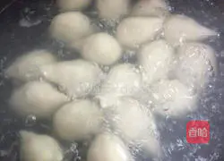 Illustration of how to make glutinous rice balls 3