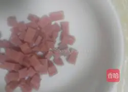 三Colored egg fried rice recipe 2