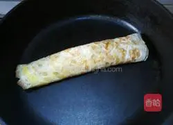 Asparagus Tenderloin Egg Pancake Recipe Illustration 9