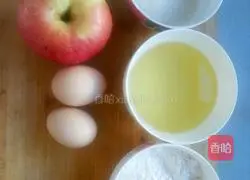 Apple egg pancake recipe 1