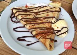 Illustration of how to make crepes 6