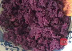 Illustration of how to make purple sweet potato buns 2