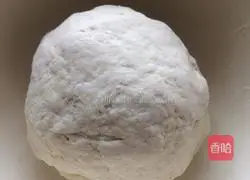 Illustration of making red bean stuffed buns 3