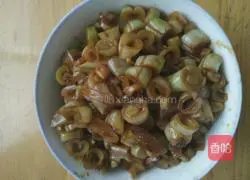 Illustration of how to make kidney bean noodles 5