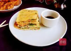 Celery and Carrot Soft Pancakes (Homemade Version) Recipe Illustration 12