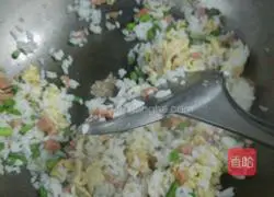 Egg Fried Rice Recipe Illustration 5