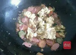 Assorted fried noodles Practice illustration 9