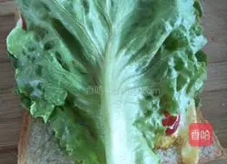 Illustration of how to make sandwich burger 9