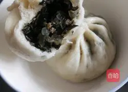 Illustration of how to make purslane buns 7