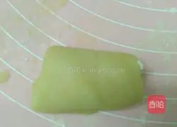 Illustration of how to make meat floss cake 11