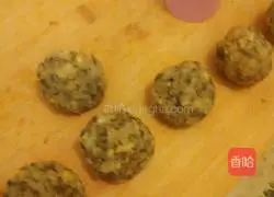 Illustration of how to make mung bean cake 5